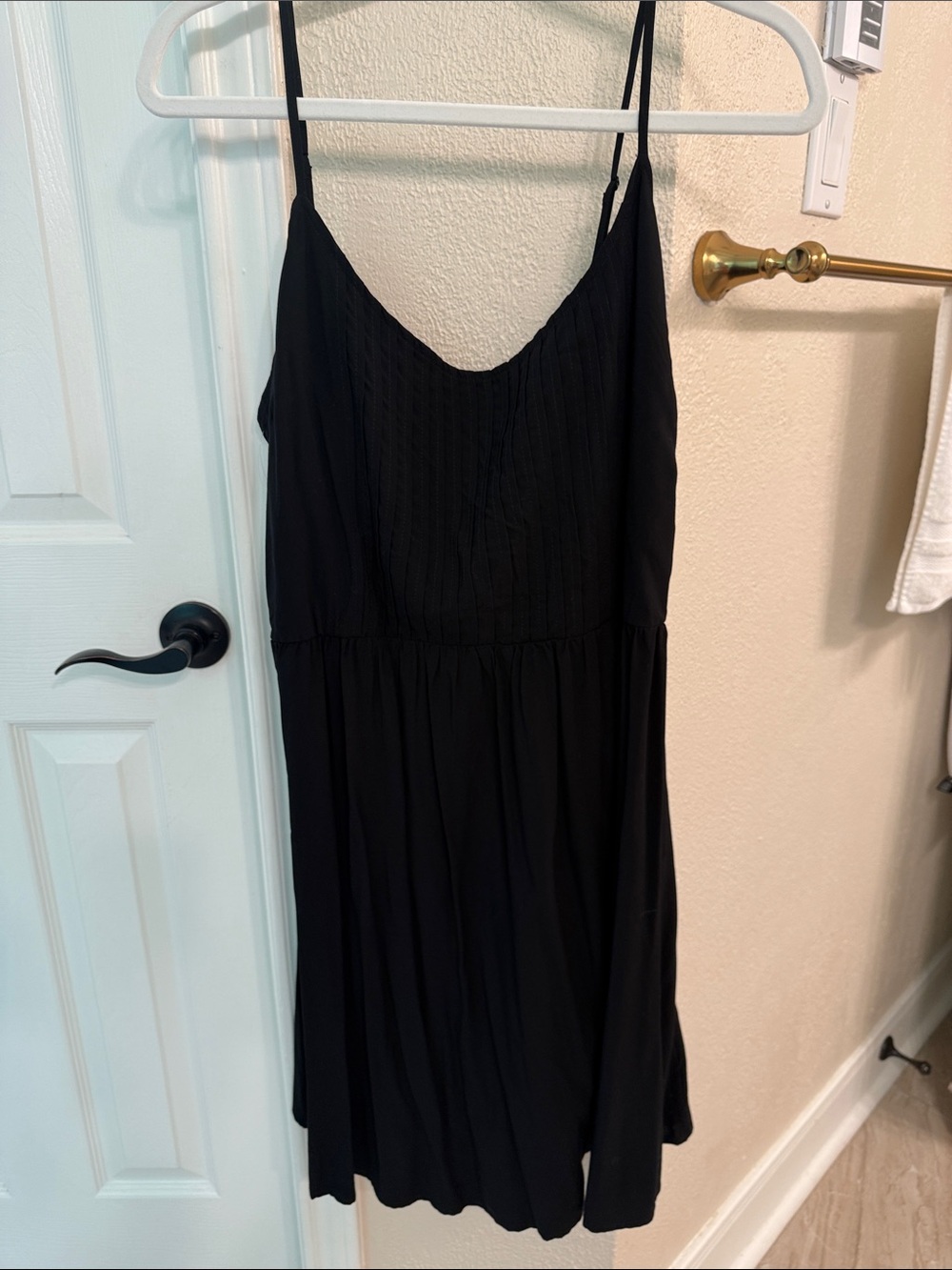 Old Navy Black Spaghetti-Strap Mini Dress
